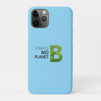 Es gibt keine Planet-B-Typografie - Grüne Erde Case-Mate iPhone Hülle