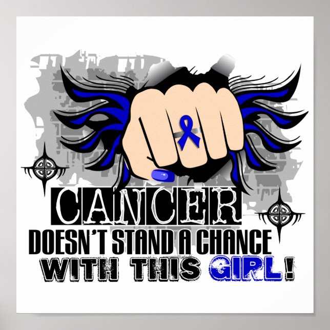 Es gibt keinen Chance-Colon-Krebs Poster (Vorne)