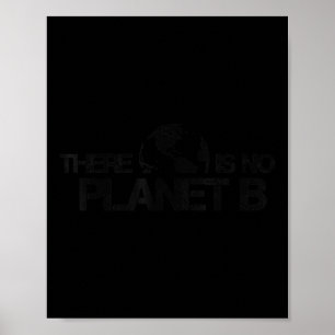 Es gibt keinen Klimaschutz von Planet B Poster