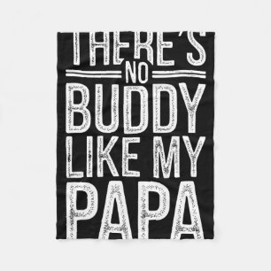 Es gibt keinen Kumpel wie mein Papa-Shirt Vatertag Fleecedecke
