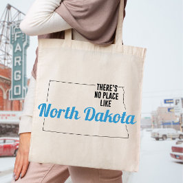 Es gibt keinen Ort wie die North Dakota Tote Tasch Tragetasche