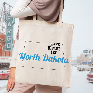 Es gibt keinen Ort wie die North Dakota Tote Tasch Tragetasche