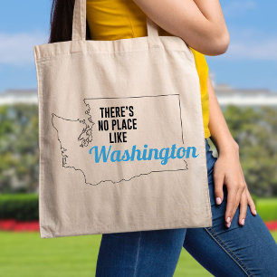 Es gibt keinen Ort wie die Washington Tote Tag Tragetasche