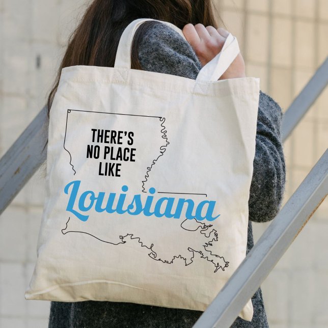 Es gibt keinen Ort wie Louisiana Tote Bag, Mama Ge Tragetasche (Von Creator hochgeladen)