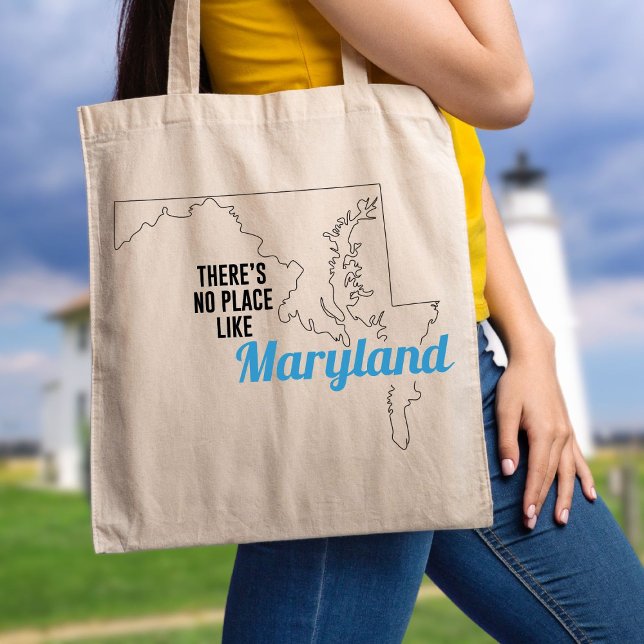 Es gibt keinen Ort wie Maryland, Tote Bag, Mama Ge Tragetasche (Von Creator hochgeladen)