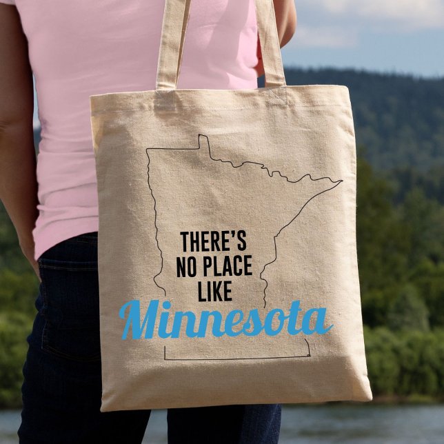 Es gibt keinen Ort wie Minnesota Tote Bag, Mama Ge Tragetasche (Von Creator hochgeladen)