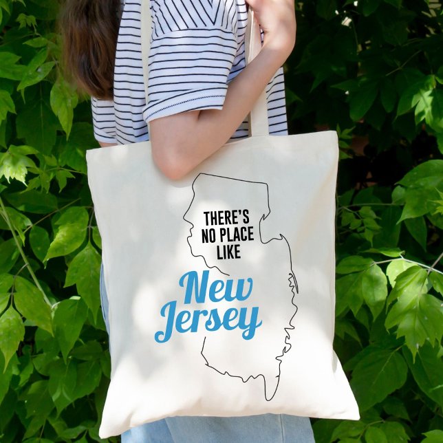 Es gibt keinen Ort wie New Jersey Tote Bag Tragetasche (Von Creator hochgeladen)