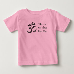 "Es gibt keinen Ort wie Om" Yoga Baby 12-24mo Baby T-shirt