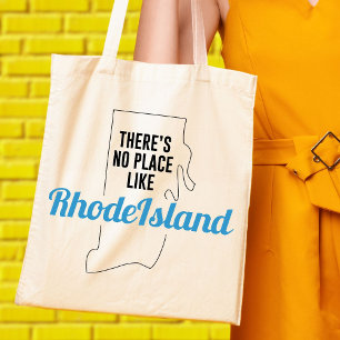 Es gibt keinen Ort wie Rhode Island Tote Bag Tragetasche