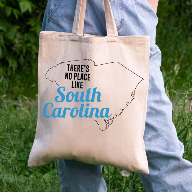 Es gibt keinen Ort wie South Carolina Tote Bag Tragetasche (Von Creator hochgeladen)