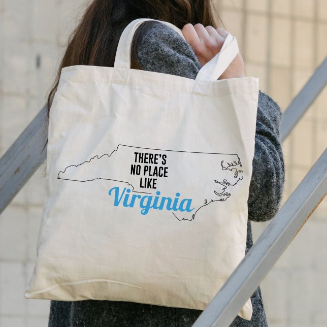 Es gibt keinen Ort wie Virginia, Tote Bag, Mama Ge Tragetasche (Von Creator hochgeladen)