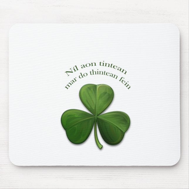 Es gibt keinen Ort wie Zuhause Mousepad (Vorne)