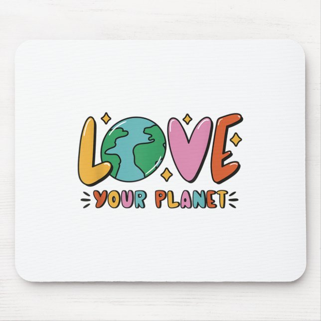 Es gibt keinen Plan B zum Klimaschutz Mousepad (Vorne)