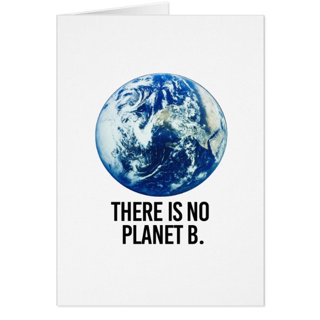 Es gibt keinen Planeten B (Vorne)