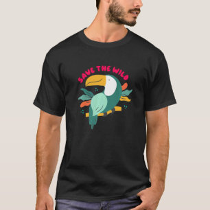 Es gibt keinen Planeten B, der die Wildnis Rette T-Shirt