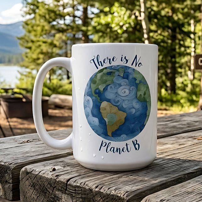 Es gibt keinen Planeten B Kaffeetasse (Von Creator hochgeladen)