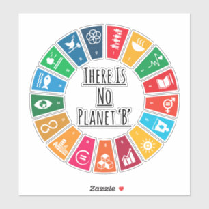 Es gibt keinen Planeten-B-Klimawandel globale Erwä Aufkleber