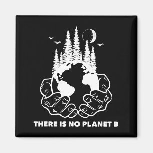 Es gibt keinen Planeten B Rette die Umwelt Natur E Magnet
