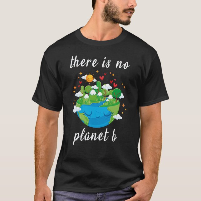 es gibt keinen Planeten b T-Shirt (Vorderseite)