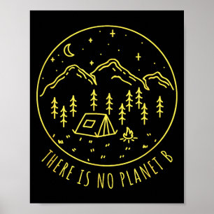 Es gibt keinen Planeten B Umwelt Natur Öko Mutter Poster