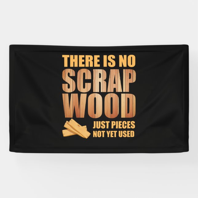 Es gibt keinen Schrottholzschmuck Banner (Horizontal)