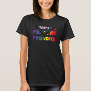 Es gibt keinen Stolz auf Lgbtqia+-Regenbogenschwan T-Shirt