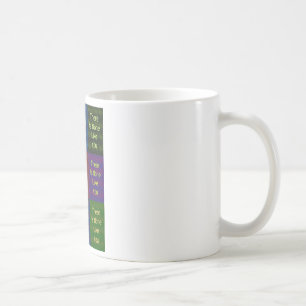 Es gibt keinen wie Dich:: Die Mosaic Grid Inspirat Tasse