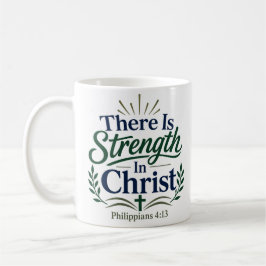 Es gibt Kraft in Christus - Inspirierende Bibelver Kaffeetasse