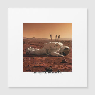 ES GIBT LEBEN AUF DEM MARS MAGNETKARTE