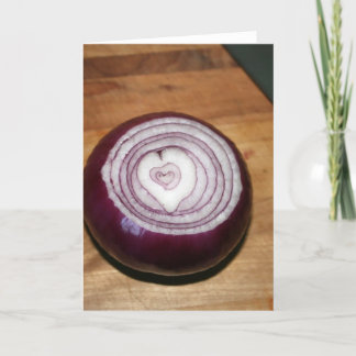 Es gibt Liebe in Onions Karte