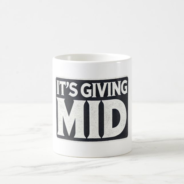 "Es gibt Mid" Kaffeetasse (Mittel)