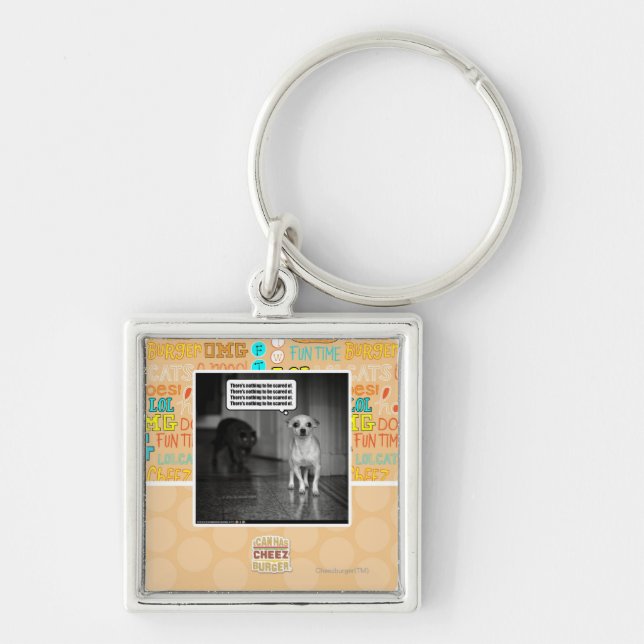 Es gibt nichts, von erschrocken zu werden schlüsselanhänger (Vorne)