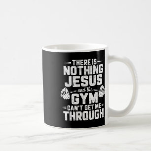 Es gibt nichts, was Jesus und Fitnessraum mir nich Kaffeetasse