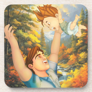 ES GIBT NICHTS WIE EINE GUTE TUSSLE MIT VATER GETRÄNKEUNTERSETZER