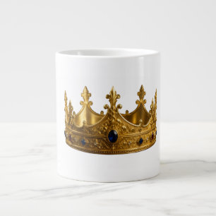 Es gibt nur einen König und er starb für mich Jumbo-Tasse