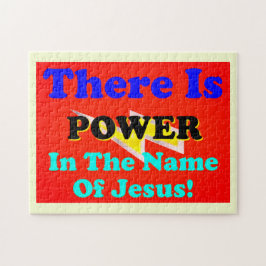 Es gibt Power im Namen Jesuss! Puzzle