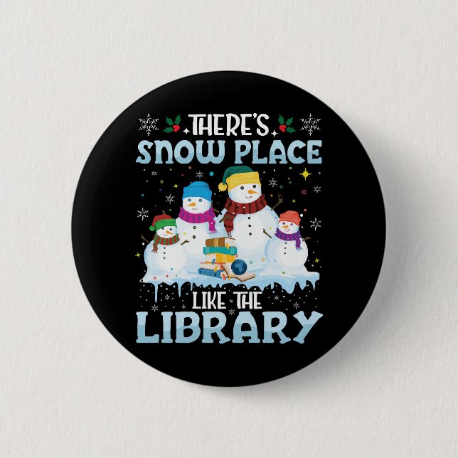 Es gibt Schneeplätze wie die Weihnachtsbühne Button (Vorderseite)