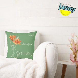 Es gibt Schönheit in den wachsenden Lilien von Blu Kissen