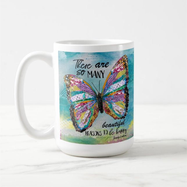 Es gibt so viele schöne Gründe Tasse (Links)