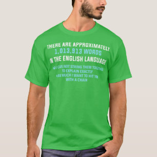 Es gibt ungefähr 1013913 Wörter T-Shirt