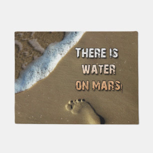 Es gibt Wasser auf Mars-Türmatte! Fußmatte