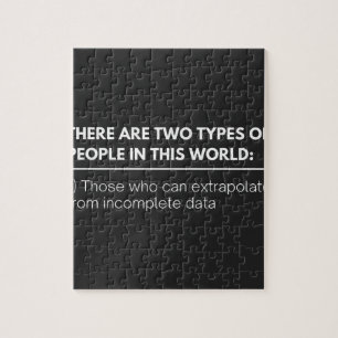 Es gibt zwei Arten von Menschen auf dieser Welt: Puzzle