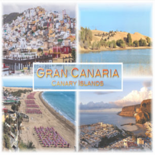 ES Gran Canaria - Las Palmas - Dunes de Maspalomas Aufkleber