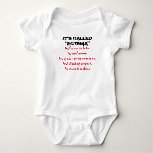 Es hat Eczema angerufen Baby Strampler