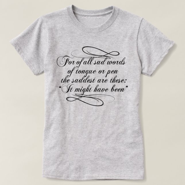 Es hätte sein können T-Shirt (Design vorne)