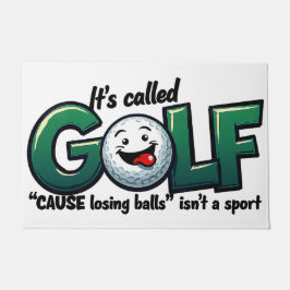 Es heißt Golf Funny Outdoor Fußmatte