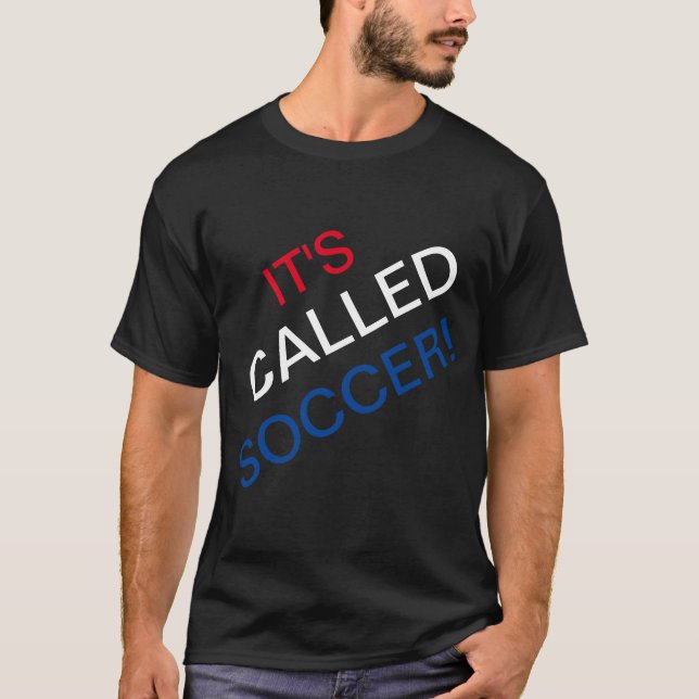 ES HEISST SOCCER T-Shirt (Vorderseite)