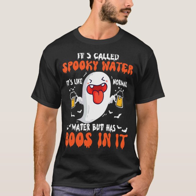 Es heißt "Spooky Water", es ist wie normales Wasse T-Shirt (Vorderseite)