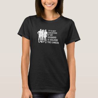 Es hitzt sich nicht, wenn mein Mann das Spiel hält T-Shirt