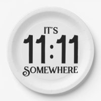 Es ist 11:11 Irgendwo Zahlenmanifestingnummer